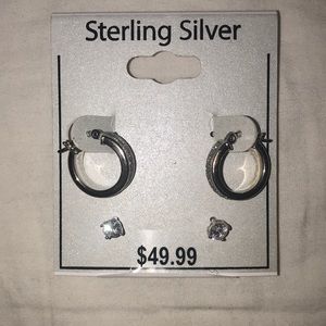 Sterling silver earrings